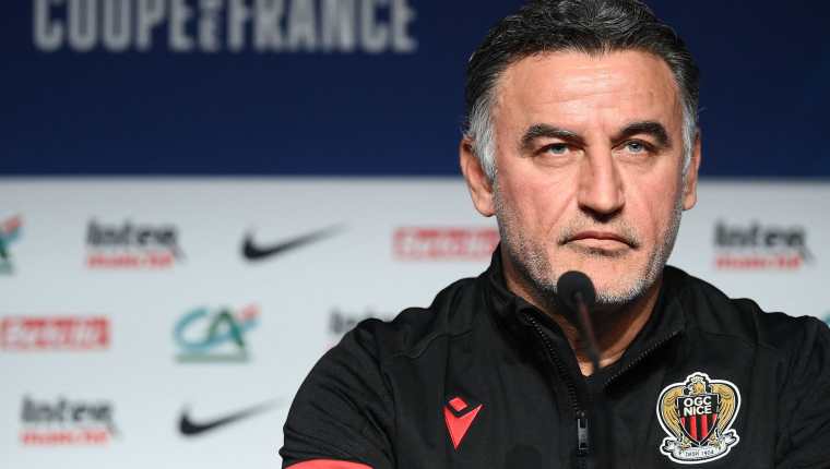 Christophe Galtier es el nuevo técnico del PSG y será presentado este martes 5 de julio de manera oficial (Foto Prensa Libre AFP).