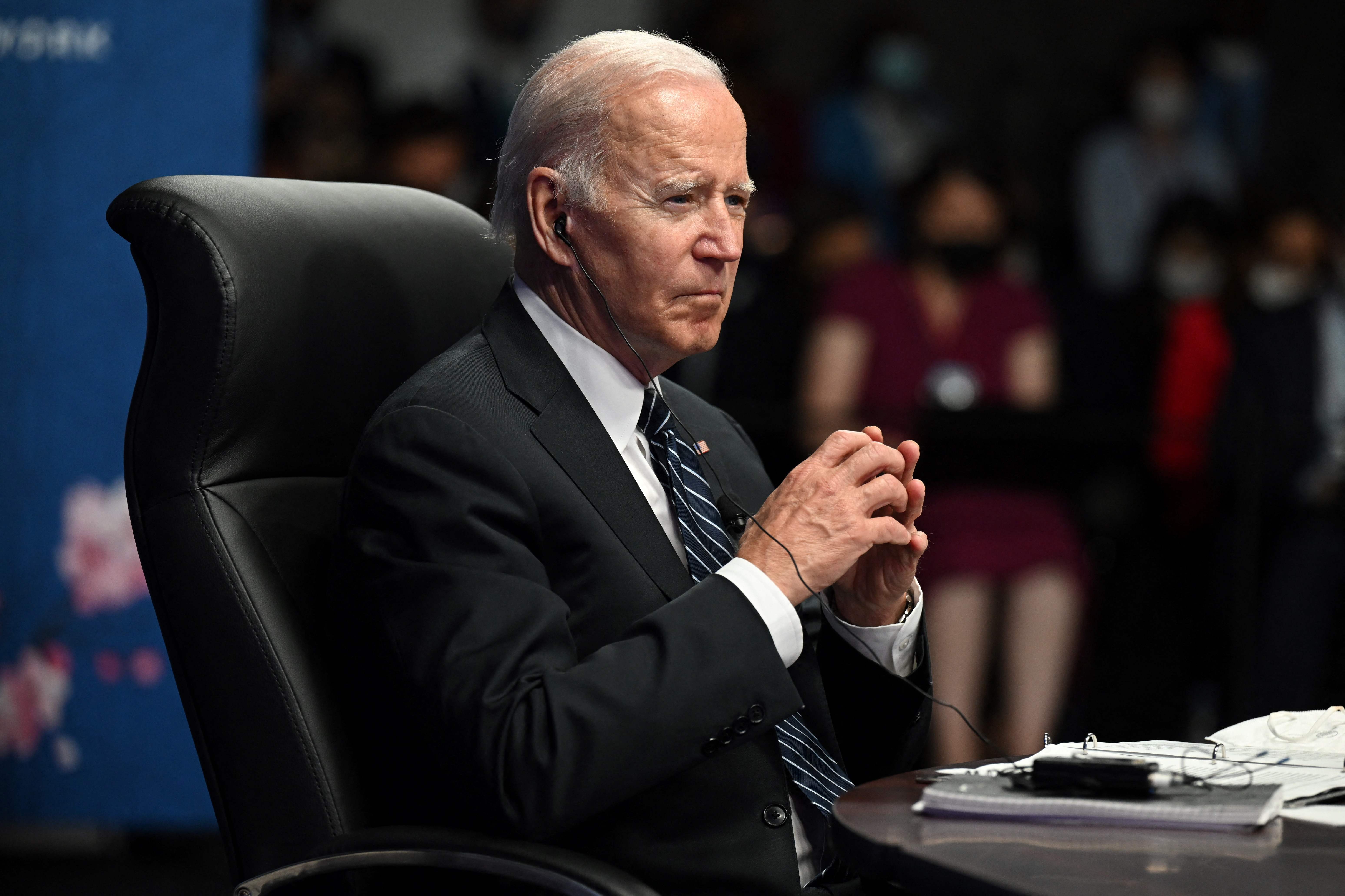 Joe Biden, presidente de Estados Unidos. (Foto Prensa Libre: AFP)