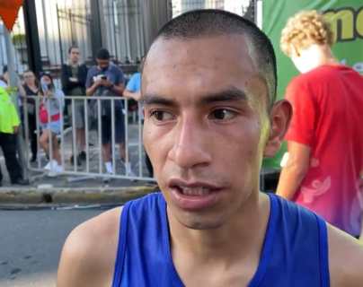 Guatemalteco Alberto González continua brillando en atletismo: Finalizó primero en Costa Rica