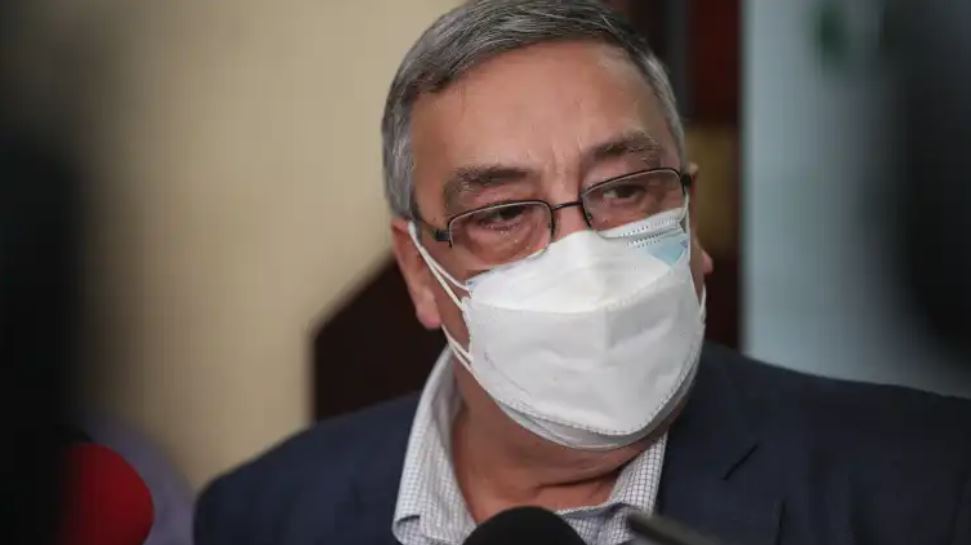 CITACIîN COMA. La Comisin de Previsin presidida por el diputado Orlando Blanco de la UNE, cit al ministro de Salud, Dr. Francisco Coma para hablar del tema de vacunacin y pruebas Covid. En la imagen, Ministro de Salud Francisco Coma. Juan Diego Gonzlez. 181021 