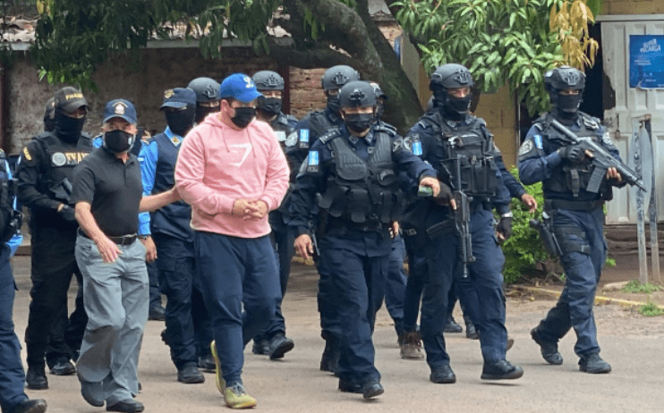 Captura de Rafael Cáceres