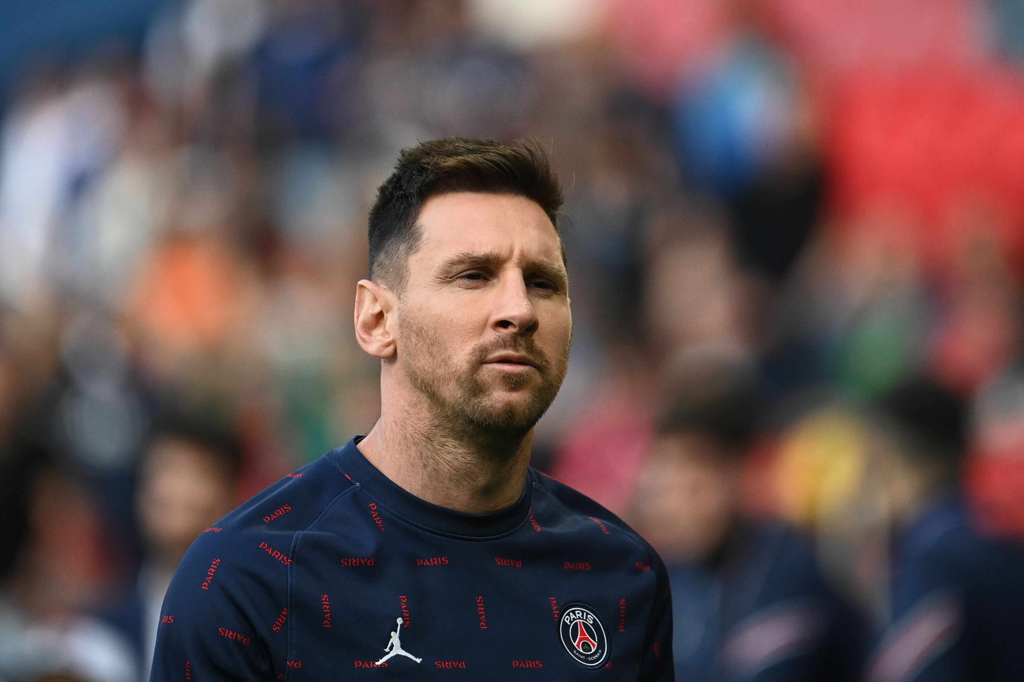 Lionel Messi, jugador del París Saint-Germain. (Foto Prensa Libre: AFP)