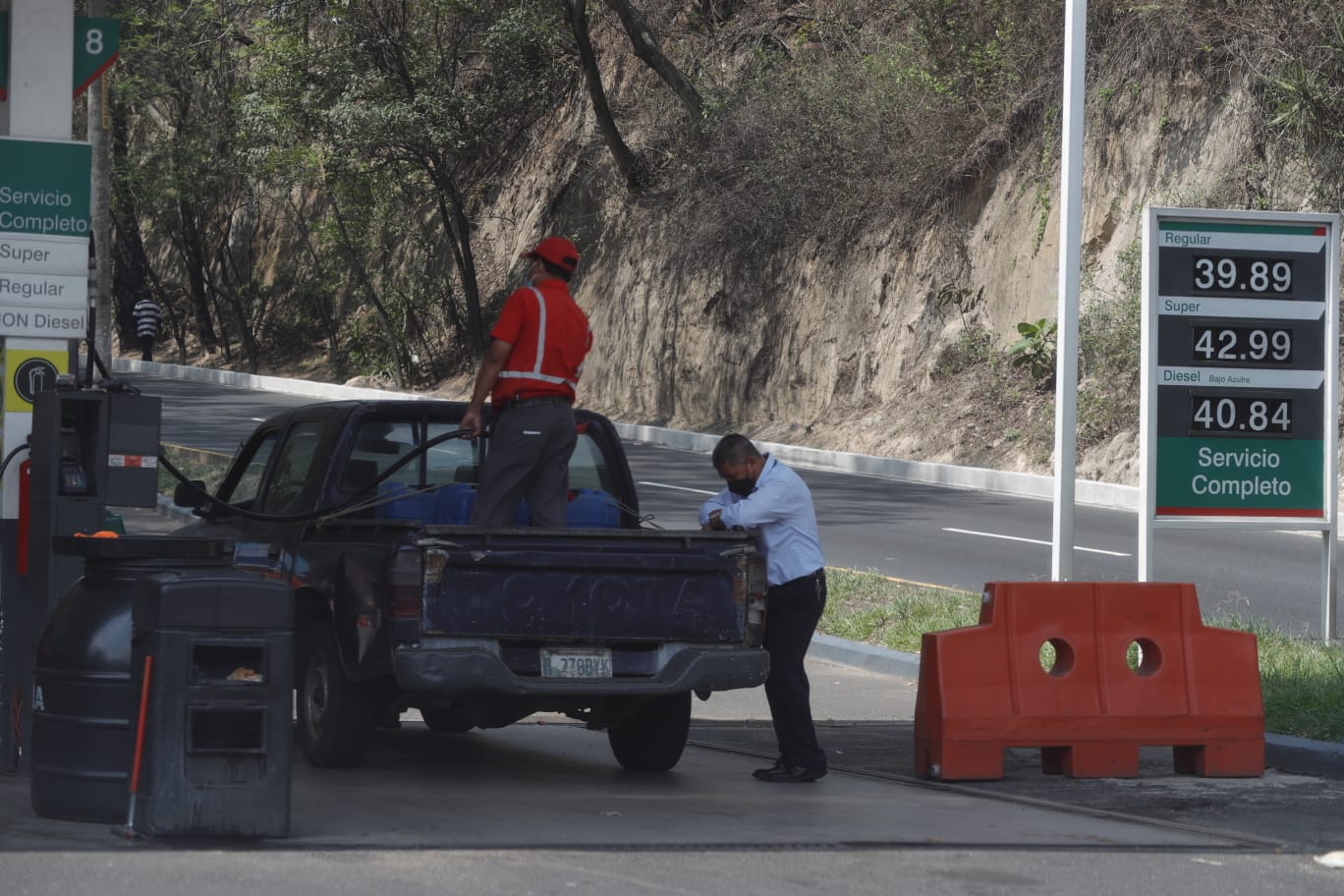 Precios de los combustibles en Guatemala