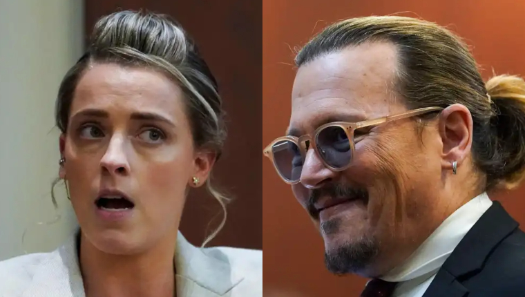 La polémica broma entre la hermana de Amber Heard y Johnny Depp sobre golpear a la actriz