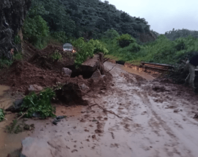 Imágenes: Daños en viviendas, carreteras e inundaciones se han reportado en la últimas 24 horas en Guatemala por la lluvia