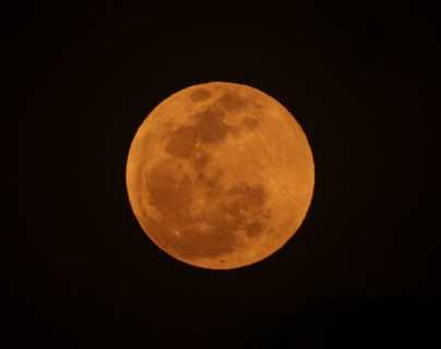 Galería: así se observó la espectacular “Luna de Sangre” en Guatemala