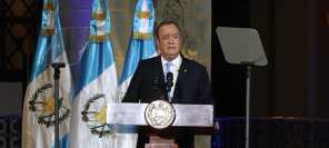 Alejandro Giammattei, presidente de Guatemala. (Foto Prensa Libre: Roberto López)