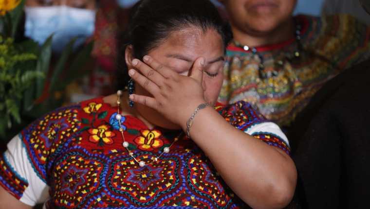 Juana Alonzo regresó a su país luego de casi ocho años de estar presa de manera injusta. (Foto Prensa Libre: Esbin García)