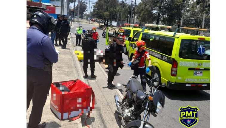 Dos hombres que no han sido identificados murieron en un ataque armado. (Foto Prensa Libre: PMT de Guatemala)