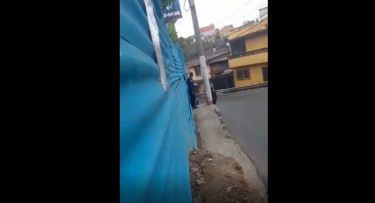 Video | Pánico por balacera: disparos detienen el tráfico en la zona 18