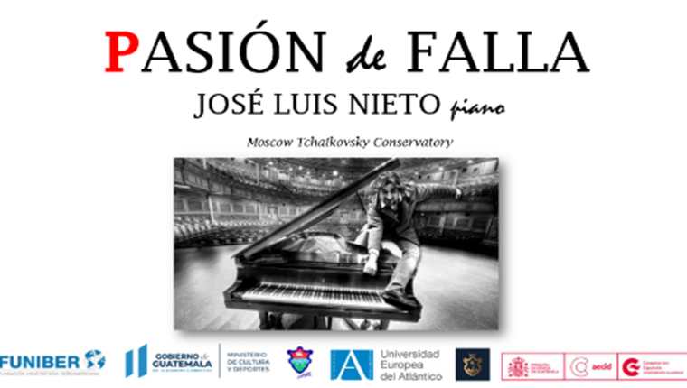 Tres concierto realizara el pianista José Luis Nieto en el país. Foto Prensa Libre: Cortesía.