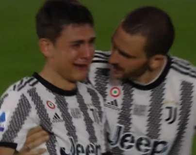 El emotivo adiós a Chiellini y Dybala en el juego entre Juventus y Lazio