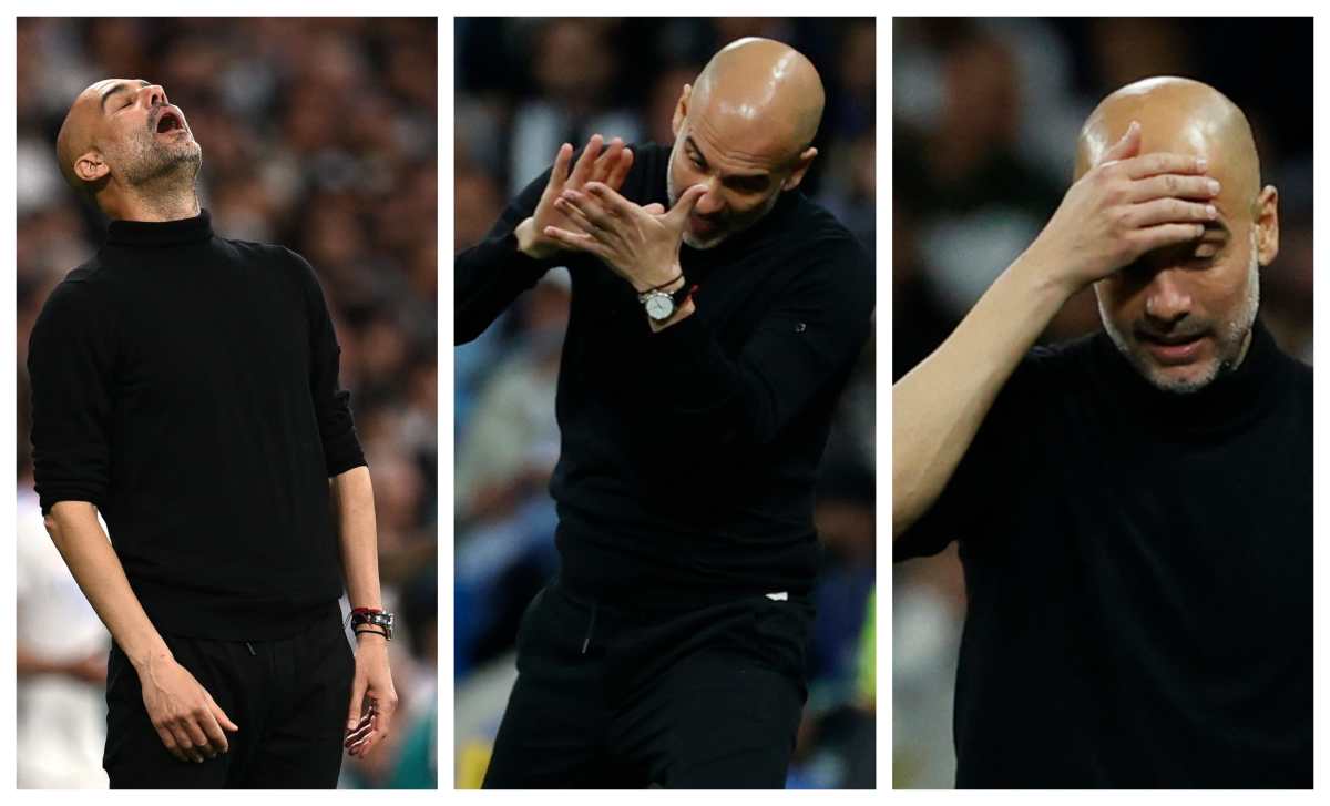 Las decepciones del técnico Pep Guardiola con el Manchester City en Champions League