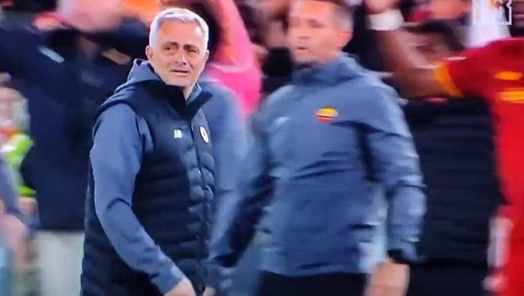 José Mourinho, entrenador de la Roma. (Foto Prensa Libre: Captura video)