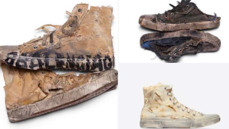 Intenso Recientemente Asesino El peculiar caso de la marca que vende zapatos completamente destruidos a  un costo de hasta US$1 mil 850