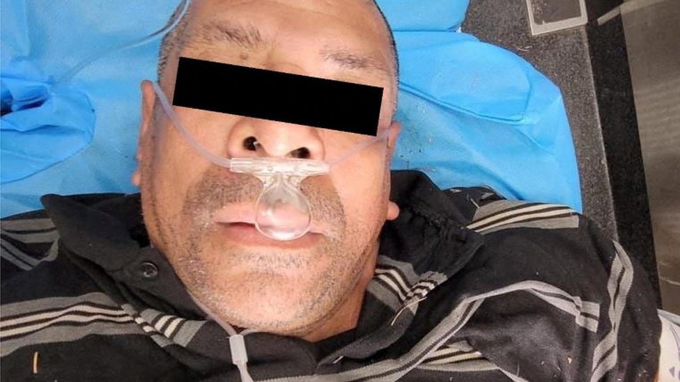 El gobierno mexicano identificó al conductor como Homero Zamorano, de 45 años. REUTERS