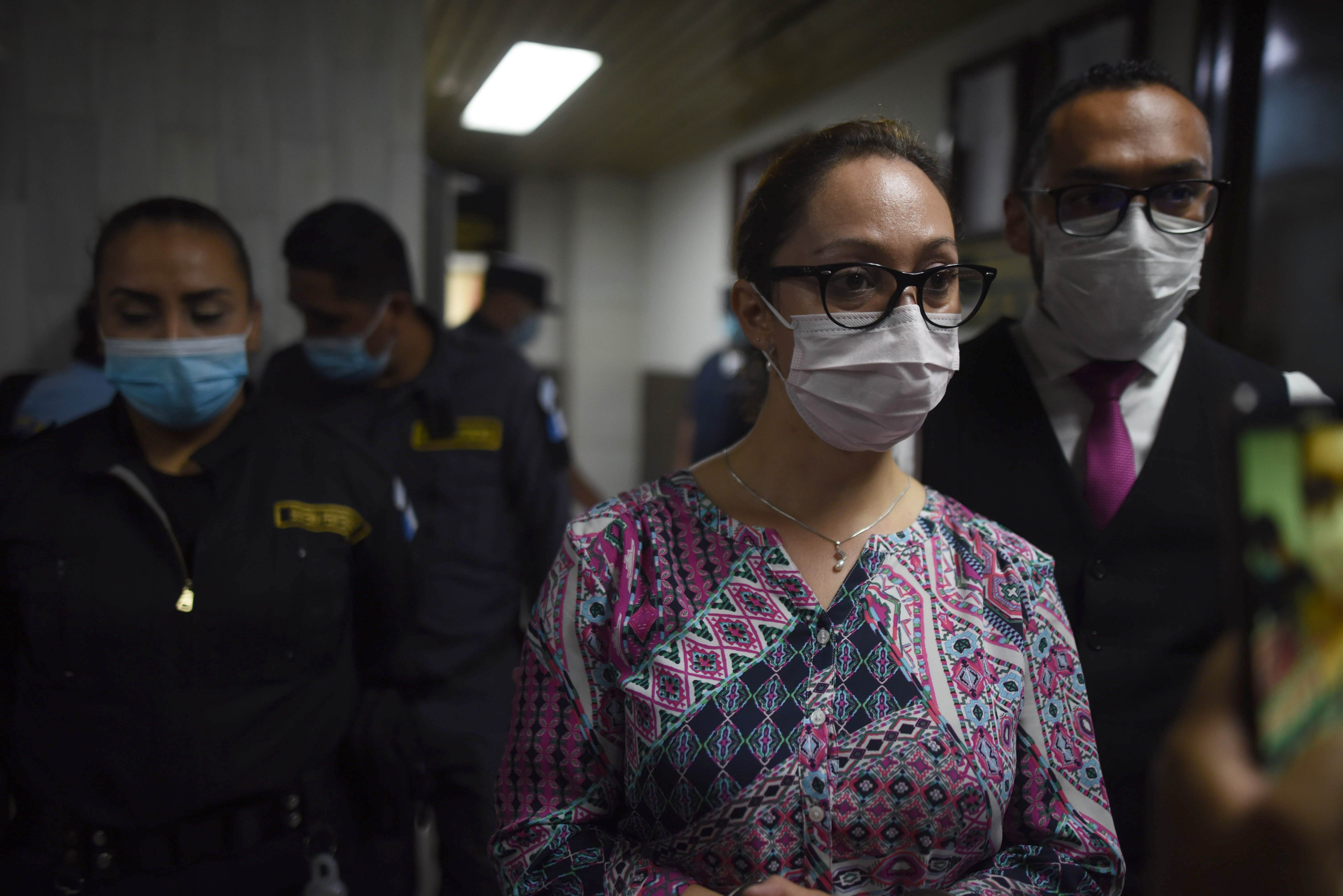 La exfiscal anticorrupción Virginia Laparra fue enviada a juicio. (Foto Prensa Libre: EFE)