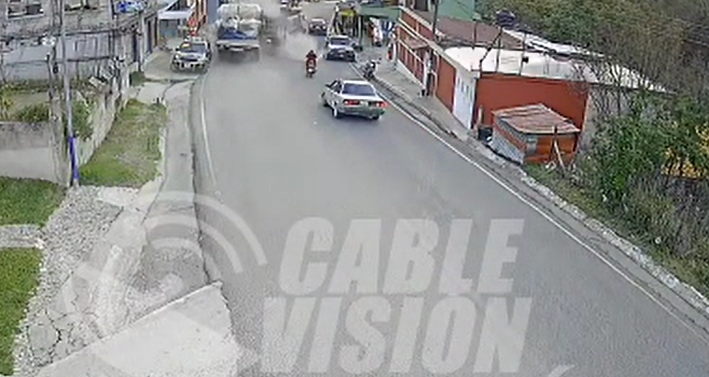 ACCIDENTE EN LA ZONA 7 DE HUEHUE