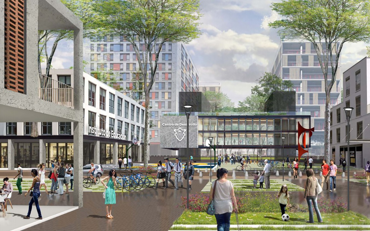 Los Distritos de oportunidad forman parte del presente y el futuro de la ciudad de Guatemala. Foto Prensa Libre: Cortesía