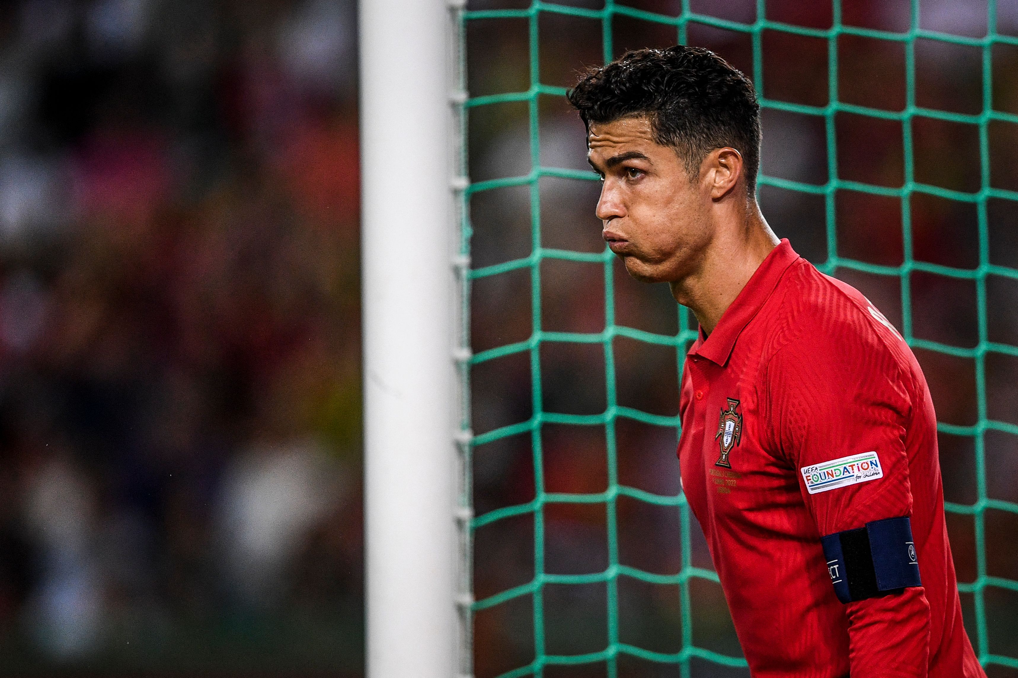 Equipo árabe realiza una impresionante oferta por Cristiano Ronaldo, según la prensa portuguesa. (Foto Prensa Libre: AFP).
