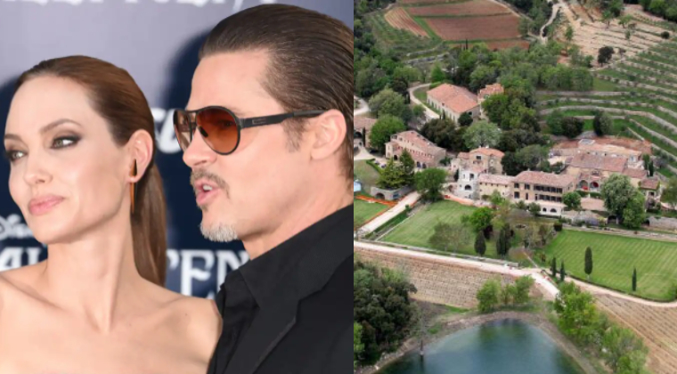 Un viñedo, 35 habitaciones y 500 hectáreas de terreno: así es la lujosa finca por la que Brad Pitt demandó a Angelina Jolie