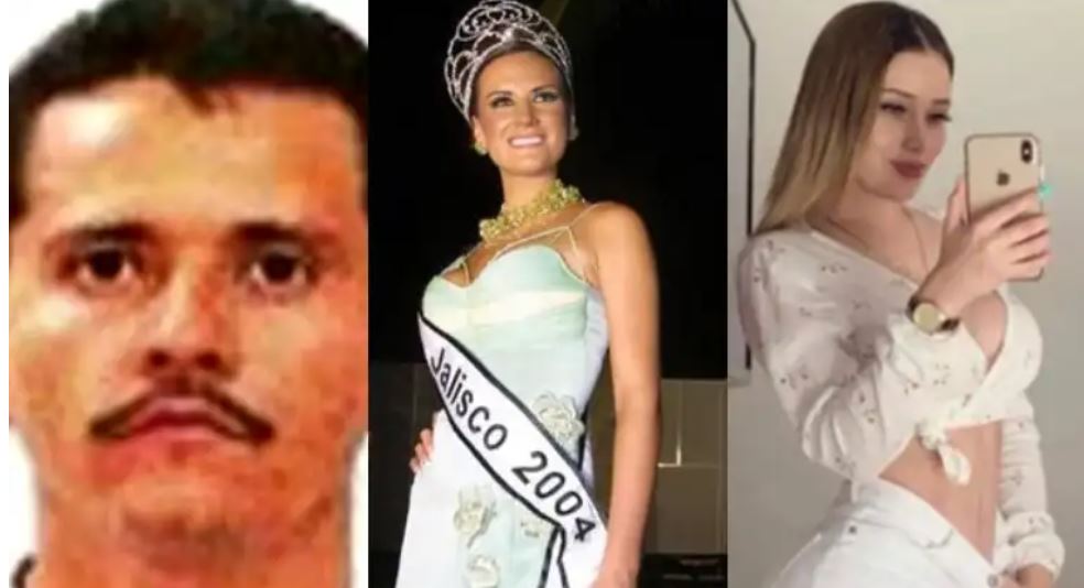 El CJNG ha incorporado a sus filas a varias reinas de belleza para lavar dinero. (Foto Prensa Libre: DEA y @c4jimenez/Twitter) 