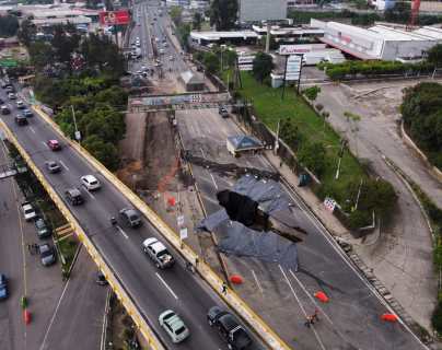 Hundimiento en Villa Nueva: la grieta aumenta de tamaño y ya supera los 500 metros y Conred afirma que no recomendó rellenar agujero