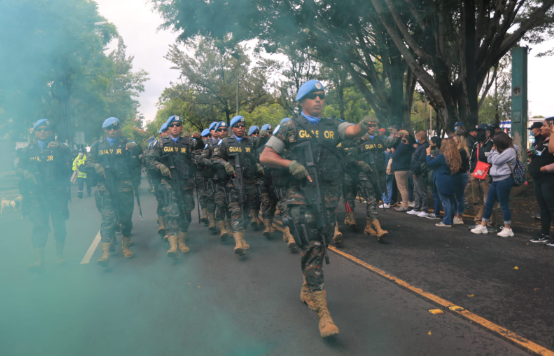 Desfile por el Día del Ejército en Guatemala 