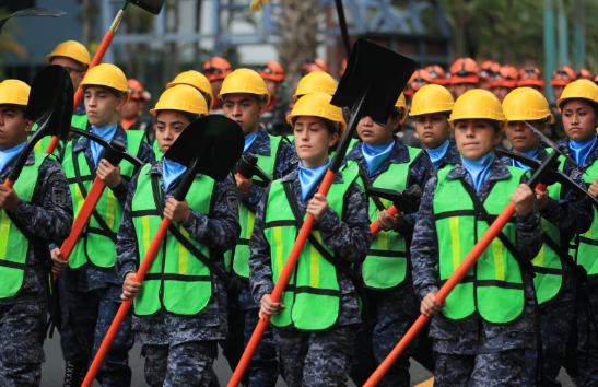 Desfile por el Día del Ejército en Guatemala 