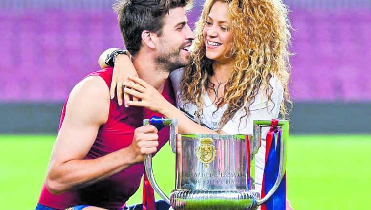 Piqué y Shakira estarían atravesando una crisis en su relación. (Foto Prensa Libre: Hemeroteca PL)