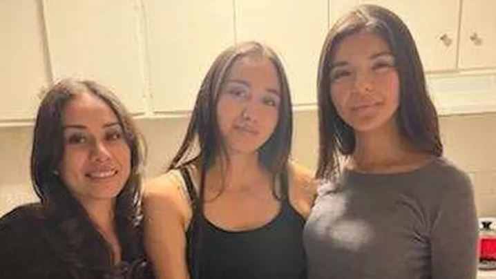 Fotografía de las tres hermanas estadounidenses, de origen guatemalteco, que murieron en el accidente ocurrido el 20 de junio en El Progreso. (Foto Prensa Libre: GoFundeMe)
