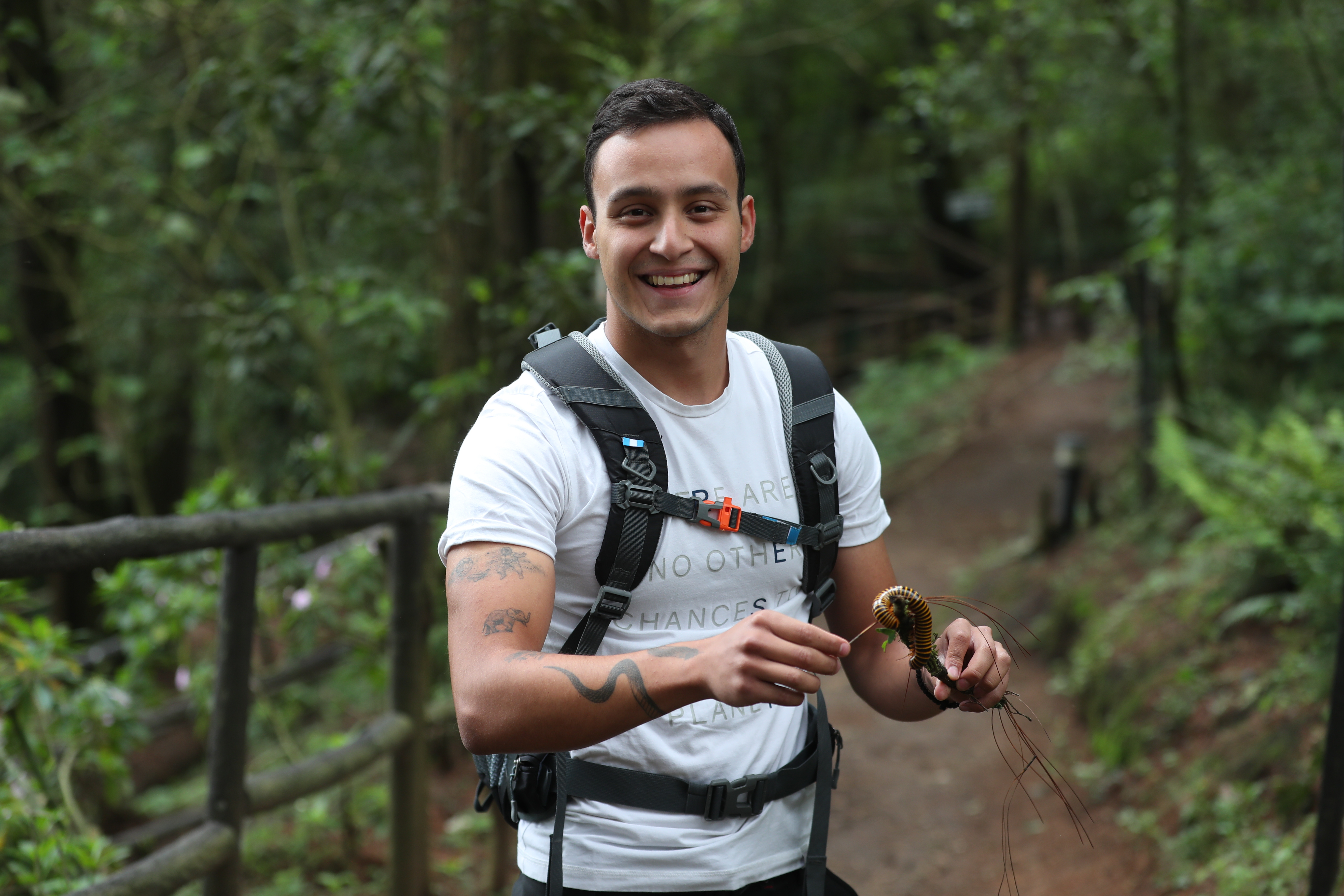 Biólogo y conservacionista guatemalteco Melvin Flores