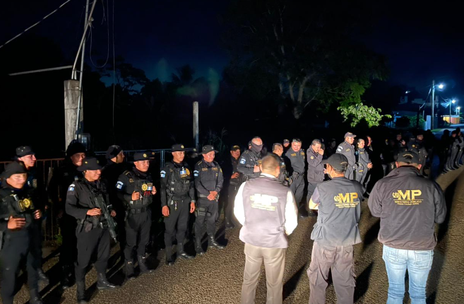 El MP efectuó más de 80 diligencias en Operativo Mundo Maya para capturar a personas señaladas de ilícitos. (Foto Prensa Libre: MP)