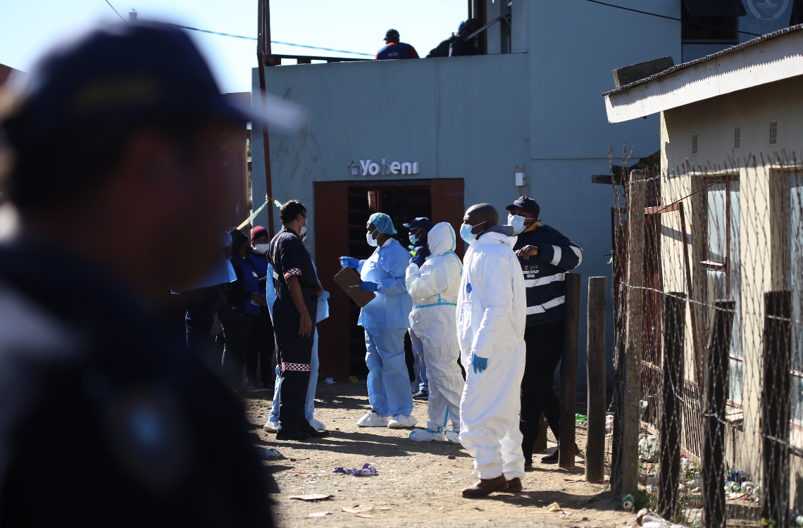 CADÁVERES HALLADOS EN SUDÁFRICA