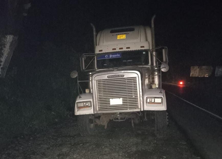Cuatro pandilleros fueron hallados en un tráiler en Coatepeque, Quetzaltenango
