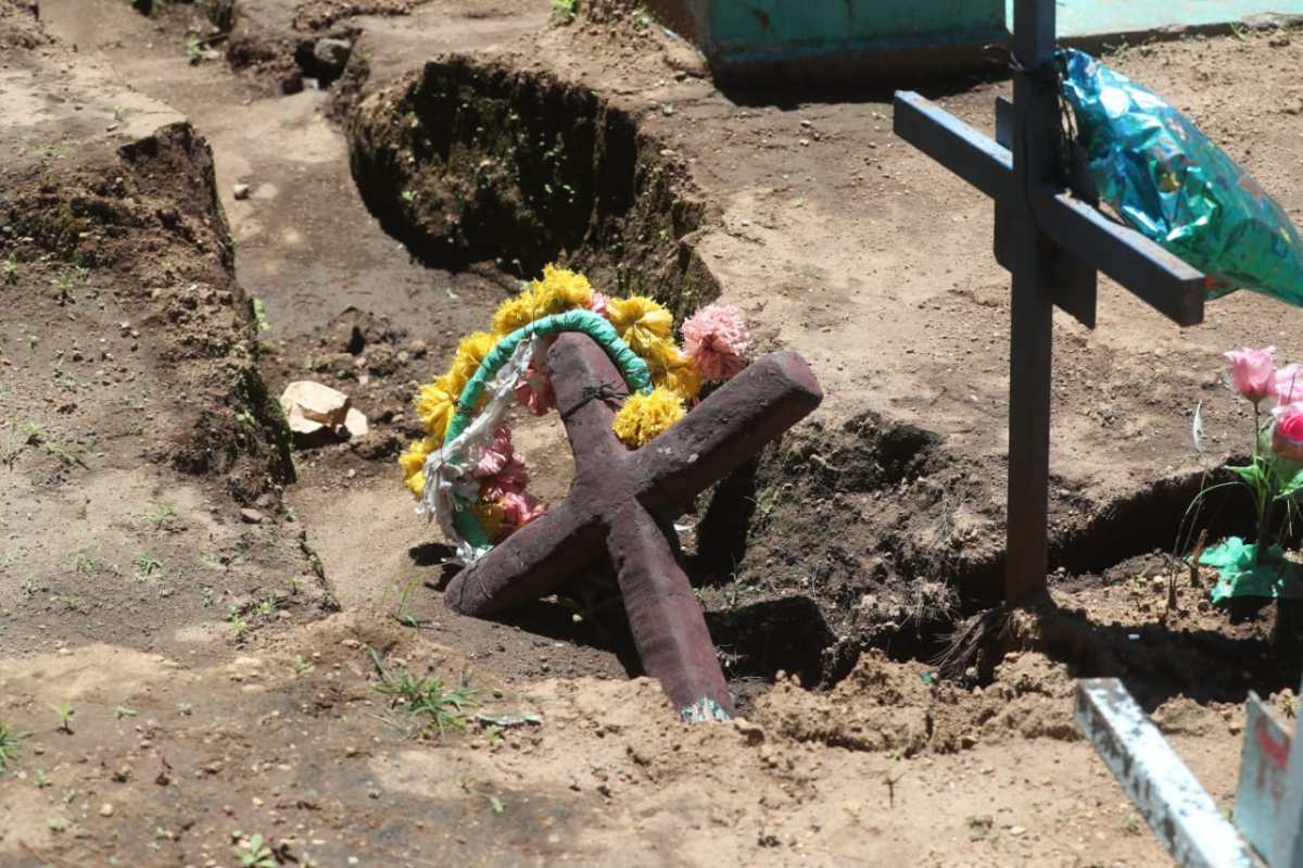 Villa Nueva: varias tumbas en cementerio se hunden y esto explican las autoridades