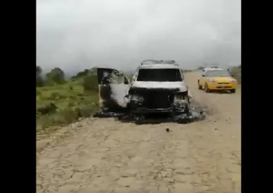 Conflicto entre Ixchiguán y Tajumulco: Se cumple una semana de la desaparición de colaboradores de una empresa y cuyo vehículo fue quemado