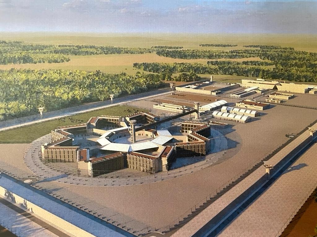 Modelo de cárcel en Masagua, Escuintla