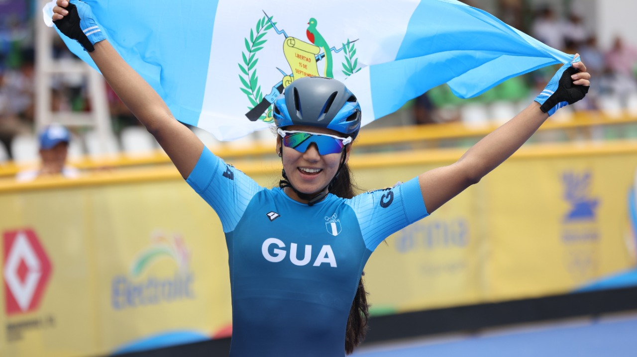 Dalia Soberanis inició el conteo de medallas para Guatemala. Foto Delegado ACD. 