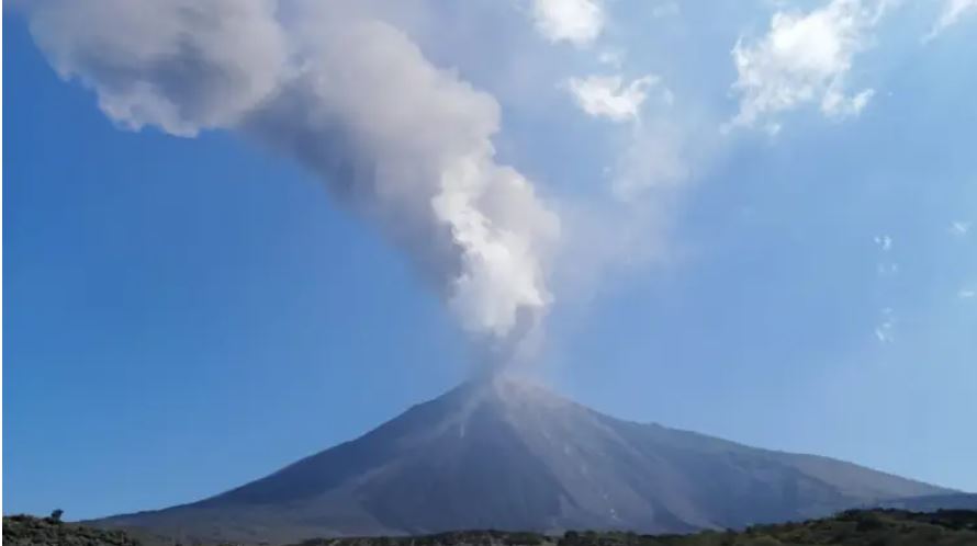 Autoridades advierten de actividad del Volcán de Pacaya. (Foto: Hemeroteca PL)