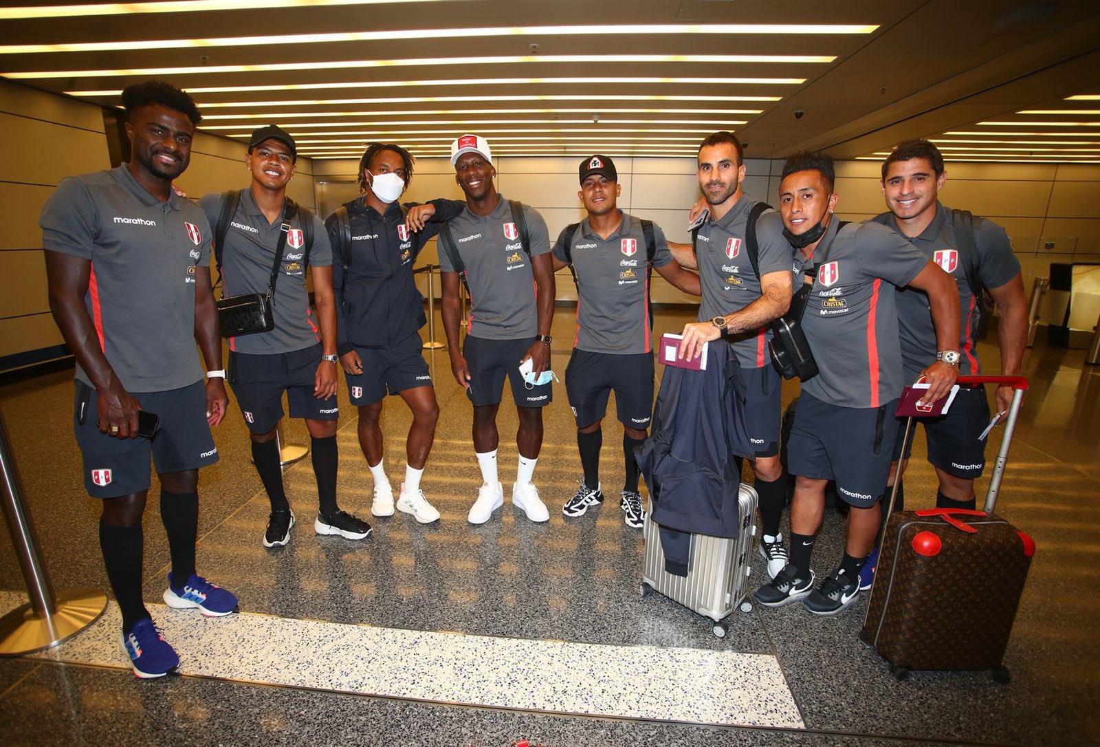 La Selección de Perú ya está en Qatar. (Foto Prensa Libre: @SeleccionPeru)