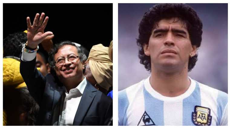Gustavo Petro -Maradona
