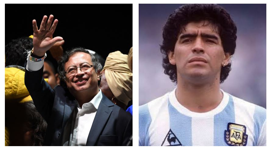 El divertido video viral en el que compararon el triunfo de Gustavo Petro con la grandeza de Maradona en el Mundial de México 86