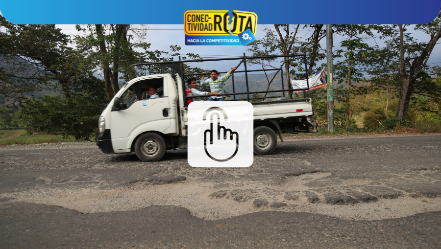 Prensa Libre y Guatevisión identificó seis tramos que provocan problemas para el comercio.