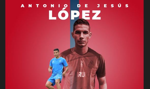 Antonio de Jesús López es nuevo jugador de Municipal. (Foto Prensa Libre: CSD Municipal)