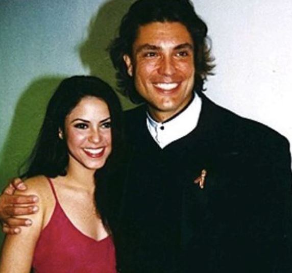Shakira y Osvaldo Ríos. 