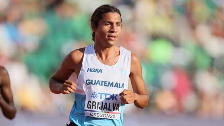 Luis Grijalva participarán este domingo en el Mundial de Atletismo Oregon 2022.