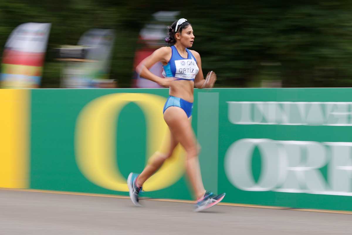 Mirna Ortiz entre las mejores 15 del mundo en la marcha atlética tras su destacada participación en el Mundial de Atletismo