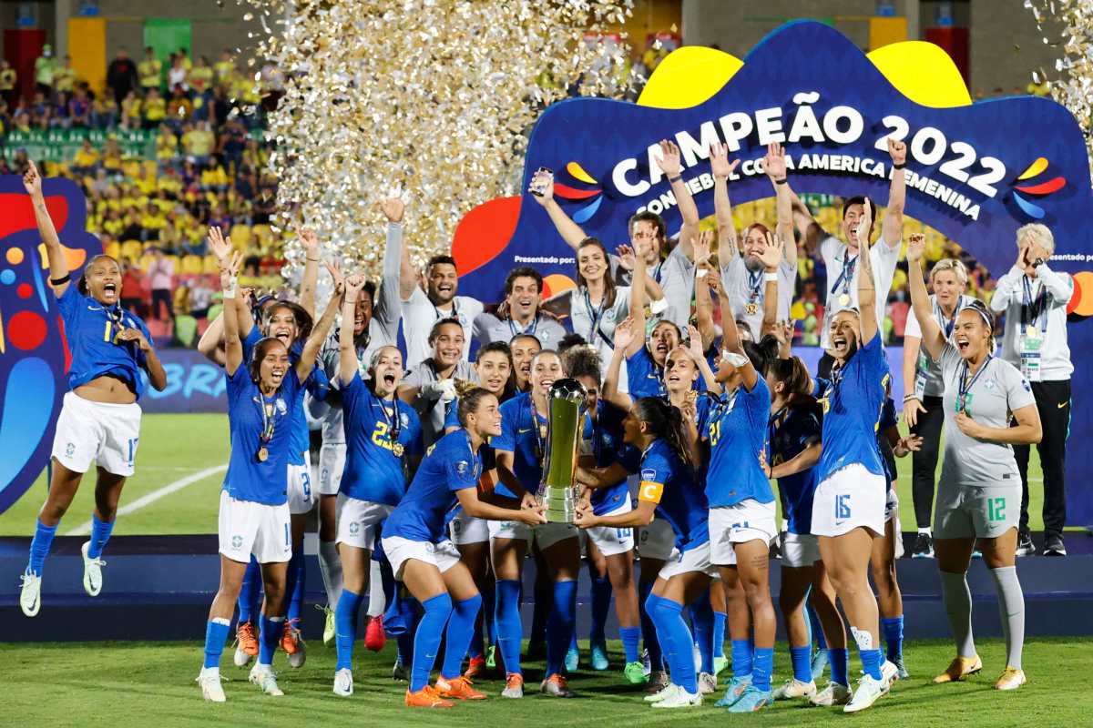 Copa América Femenina: Con gol de Debinha Brasil derrota a Colombia y se corona campeona por octava vez