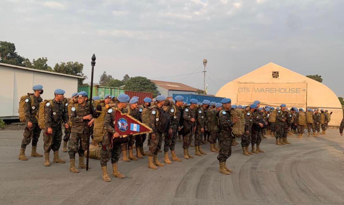 Continúan enfrentamientos en el Congo: Ejército de Guatemala confirma que por seguridad trasladaron a cuatro oficiales
